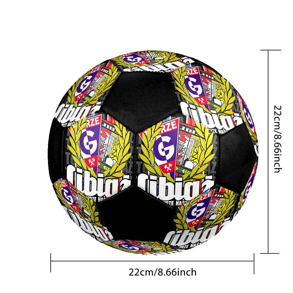 ZABRZE G Pallone da Calcio Indoor Colorato Cucito a Macchina PVC Taglia 5 Pronto per Allenamento di Squadra e Competizione Resistente Alta Rimbalzo Fantastico Regalo Sportivo