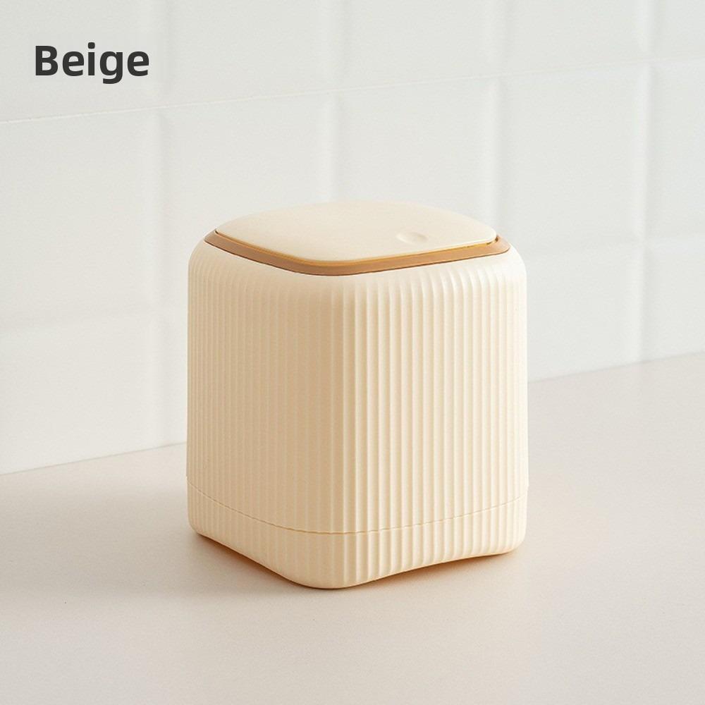 

Durable Plastic Garbage Waste Bin Organizer Desk Storage Box Bedroom Office