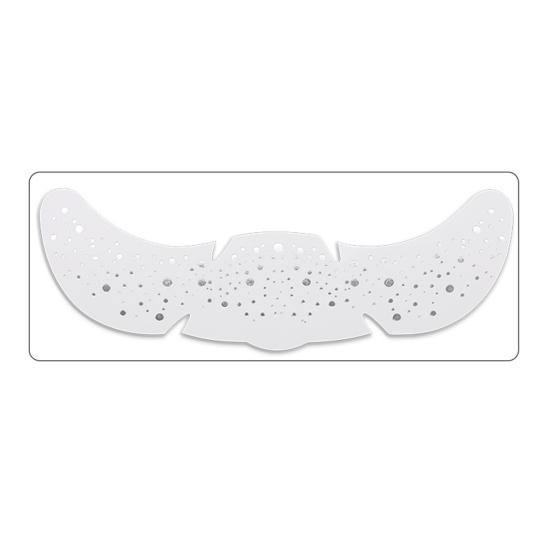 Nostalgie Freckles Face Tattoo, Glitter Makeup Patches, Sparkling Speckles, Holographic-Face Temporary Tattoo for Christmas Parties Musical