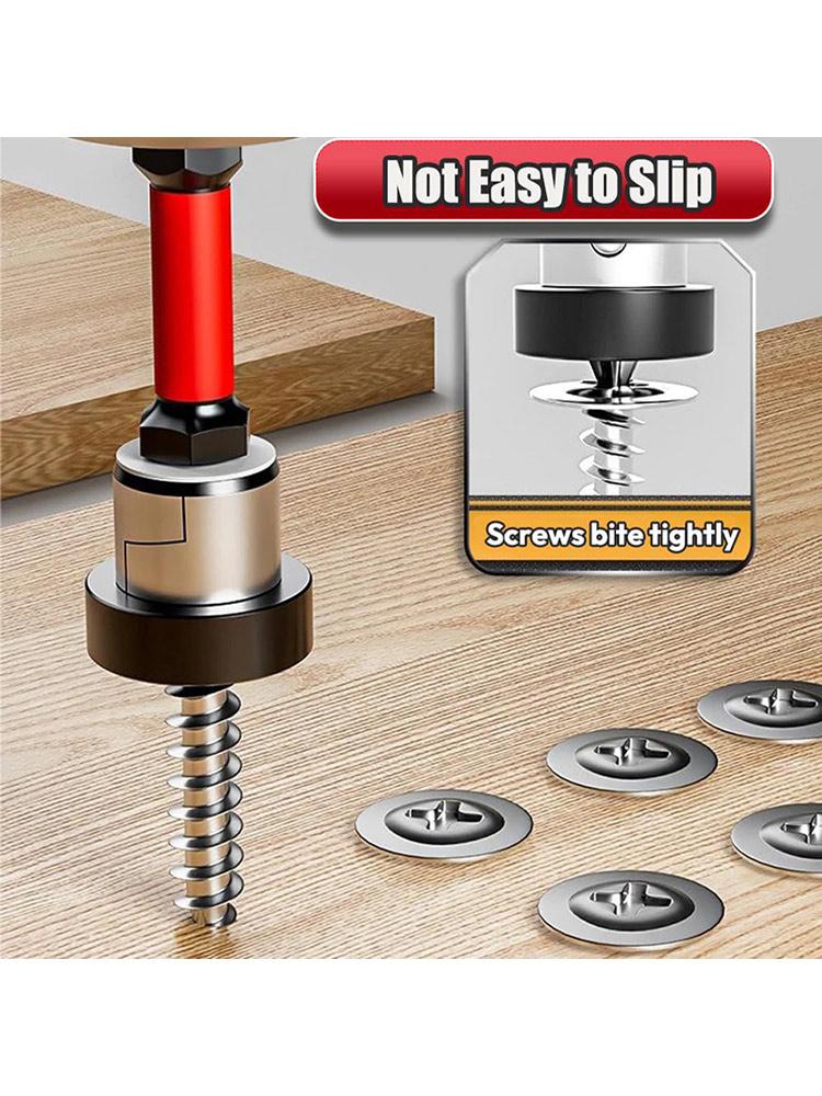 Screwdriver Bits Magnetic Cross Positioning With Strong Magnetic Coil Screw Artifact Ceiling Woodworking Special Batch Head