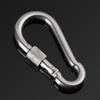 Spring Buckle 304 Stainless Steel Camping Equipment Safety Hook Lock Ring Carabiner Travel Kit