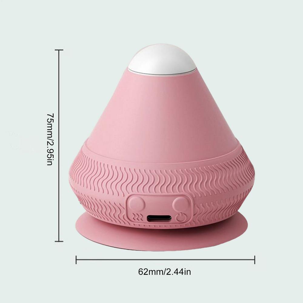 Silicone Massager Ball USB Rechargeable Vibrating Massage Ball Fitness Muscle Waist Back Relaxation Massager For Pain Relief