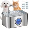 Cat Fountain 3.2L Drinking Fountain for Cats with Quiet Pump Activated Carbon Filter