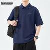 Mark Fairwhale Men's Waffle Knit Short Sleeve Polo Shirt