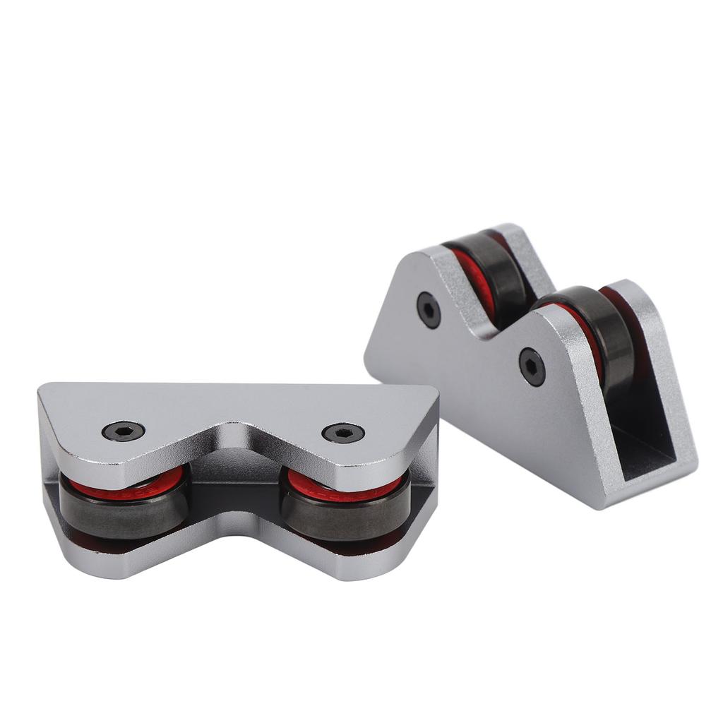 2PCS Billiard Cue Straightness Checker Stainless Steel Pool Cue Stick Shaft Roller Straightness Detector Checker