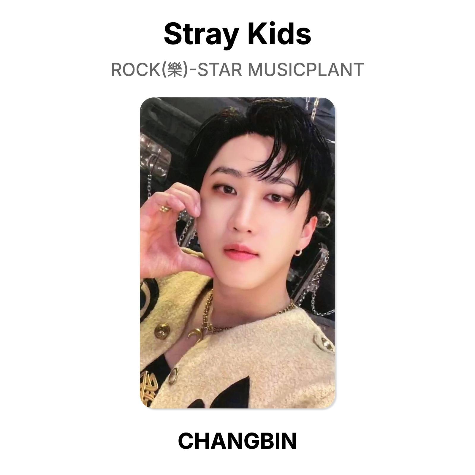 Stray Kids ROCK()-STAR MUSICPLANT Official Photocard CHANGBIN