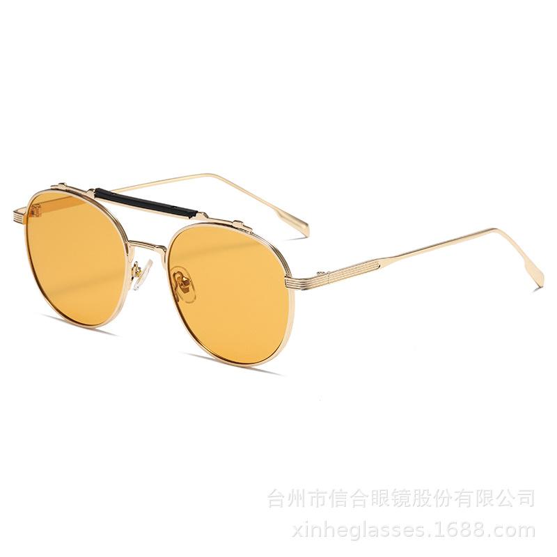Clearance sunglasses women's metal sunglasses UV-proof glasses