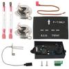 Thermal Circuit Breaker Kit with Ignitor Electrode Overheat Overcurrent Protection Quick Fixing for Water Heater