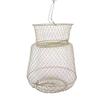 Collapsible Steel Wire Fish Trap & Basket Net for Fishing and Crabbing