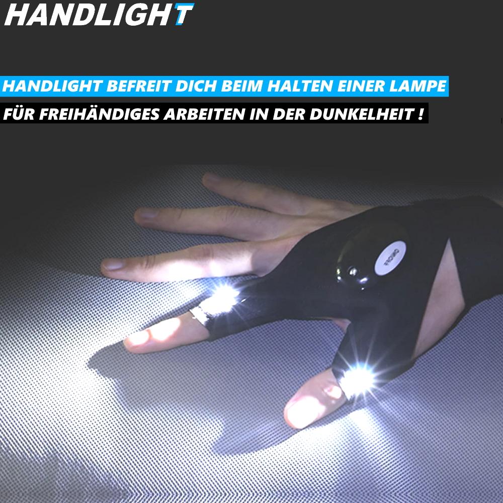 HANDLIGHT LED Flashlight Gloves Finger Light Camping Outdoor Gloves