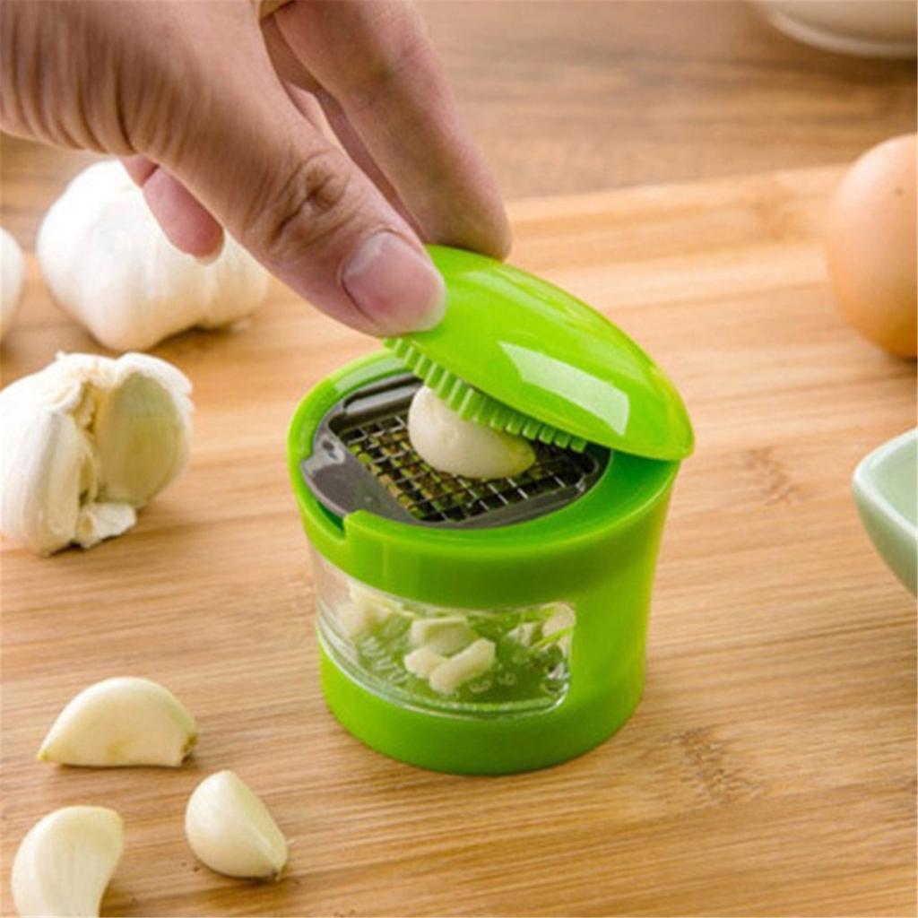 Garlic Perfection Garlic Press Mincer - Chopper With Store 2 Blades