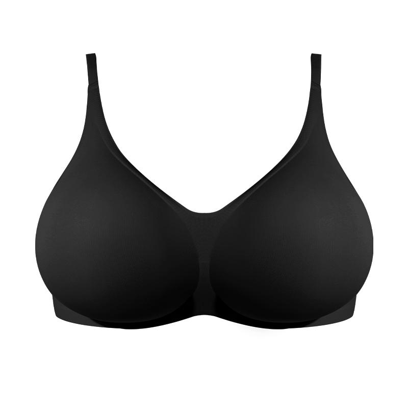LERVANLA Artificial Silicone Breasts Forms Pads Fake Boobs Chest Women's Silicone Underwear Eexy Breast Padded Bra Becomes Big