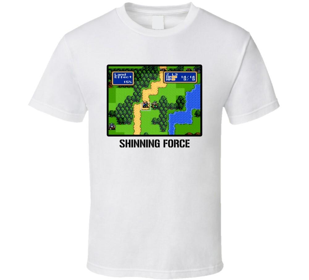 Светящаяся Сила Видеоигра Классическая Ретро Футболка для Фанатов Унисекс Футболка L