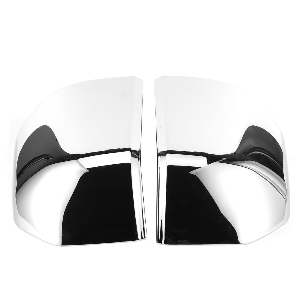 Rearview Wing Mirror Cover Trim Frame Decorative Bezel Fit for Ford F150 2015‑2020Plating Color