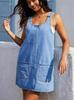 European Summer 2025 Women's Denim Skirt Dress - Sexy and Cool Design