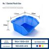 Modular Hardware Storage Box with Slanted Opening