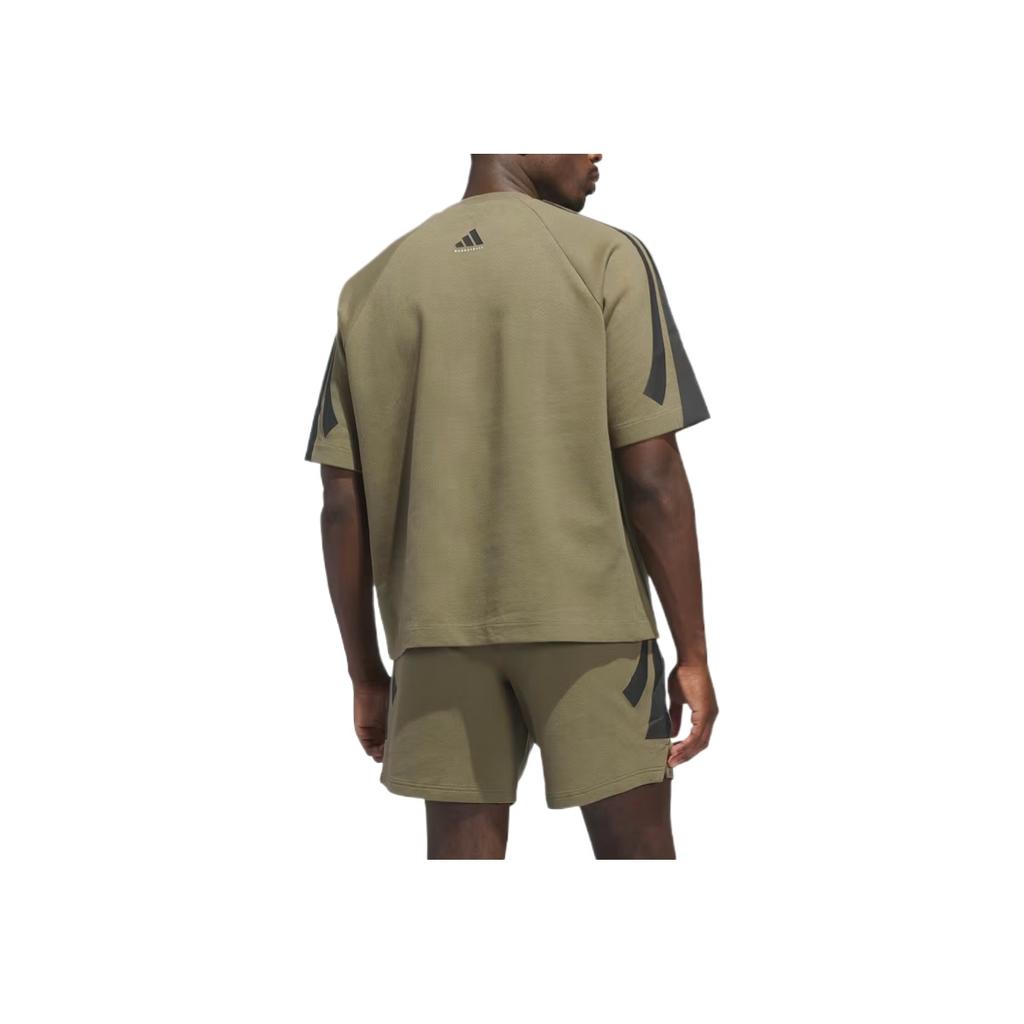 Adidas Comfortable Fashionable Trendy Minimalist Short Sleeve T-Shirt Unisex Tops JN3975