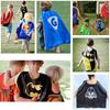 2 Pcs/set Children's Cloak Cartoon Printing Double-layer Cloak + Mask