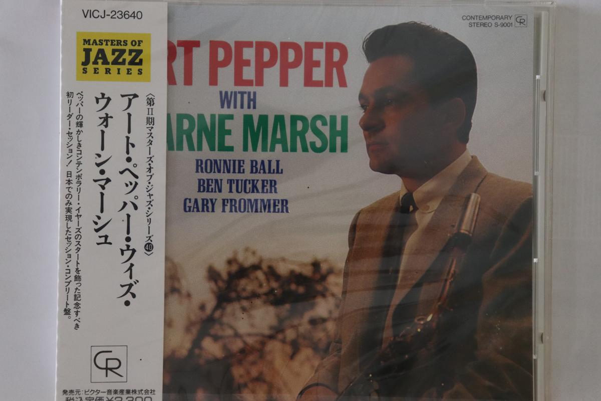 

CD АРТ ПЕППЕР - Арт Пеппер с Уорном Маршем VICJ23640 CONTEMPORARY 1991 Япония Оби Джаз Б/У
