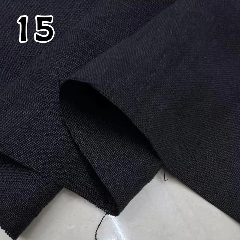 Linen and Ramie Hanfu Fabric Soft Breathable Against Skin Cloth Natural Yarn-dyed Dress Robe Hanfu Dress DIY Designer Wholesale