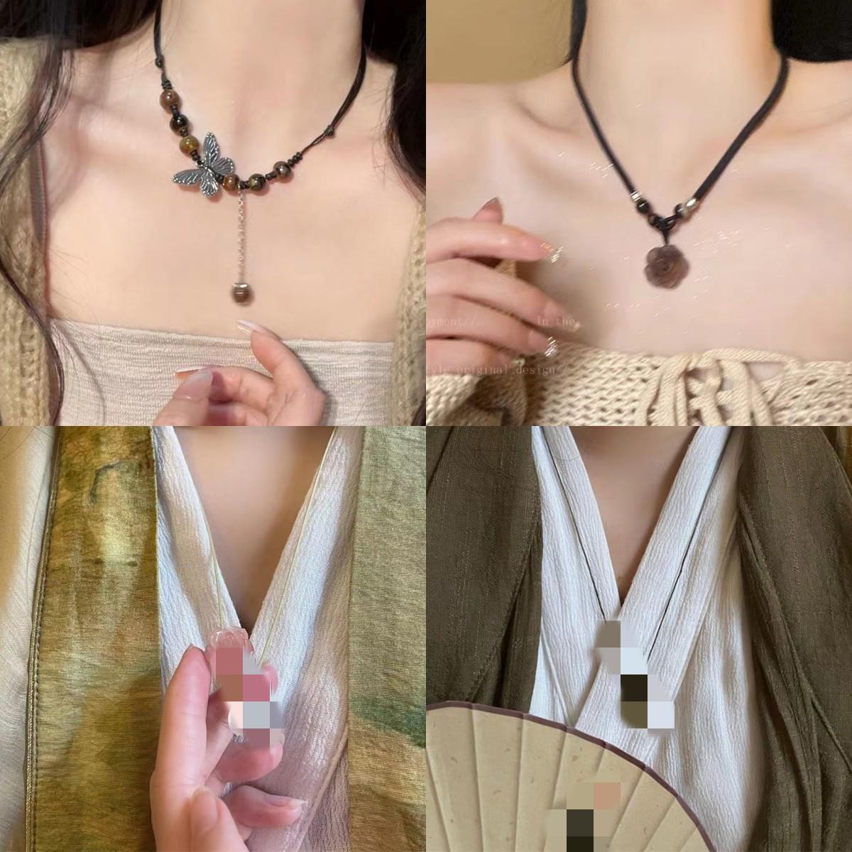 

Zen-Inspired Chinese Retro Necklace: Versatile Ethnic Clavicle Chain for Women