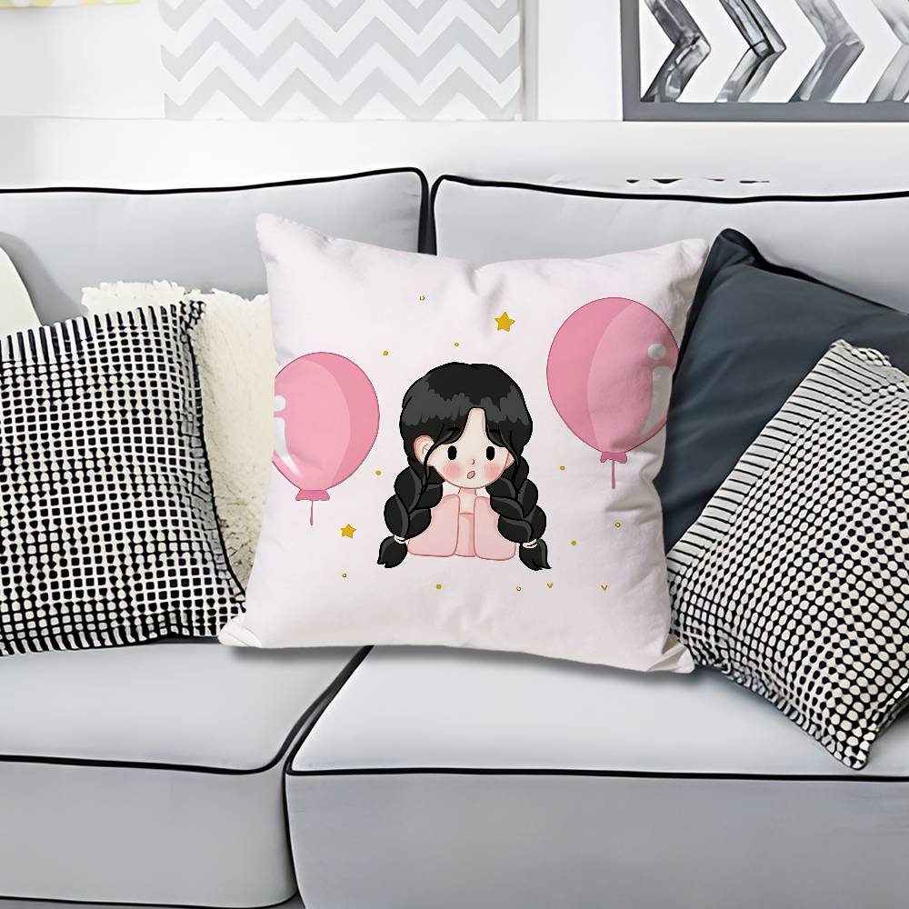 LLovely RRunner TV Anime Celebrity Merchandise AllMatch Printed Pillow Case Sofa Car Office Room Decoration Protector
