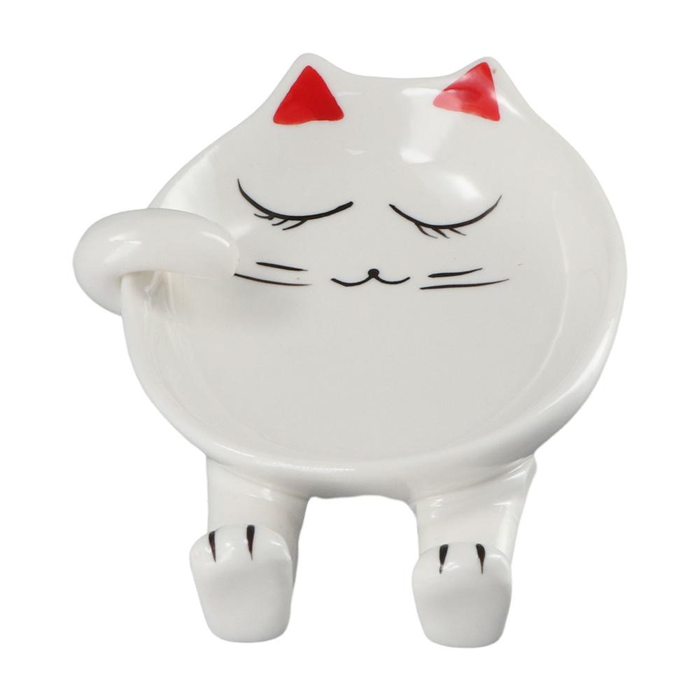 

Предотвращает падение ложки. Подставка для ложки кошки для плиты/столешницы/ресторана. Кухонные аксессуары.