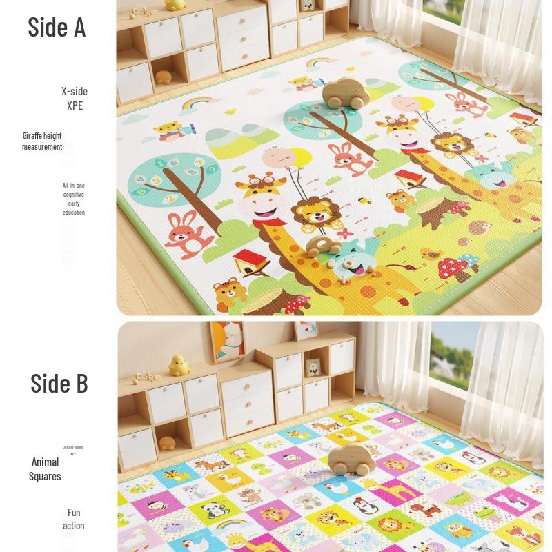 Covoraș gros din spumă XPE pentru târât, pentru sugari și copii mici