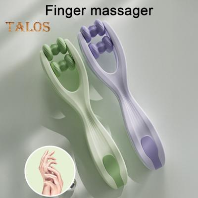 Finger-Massagegerät zur Linderung von Handschmerzen, doppelseitiges Therapiegerät, Durchblutung, Gelenkmassage-Roller für Hände, Handfläche, Handgelenk