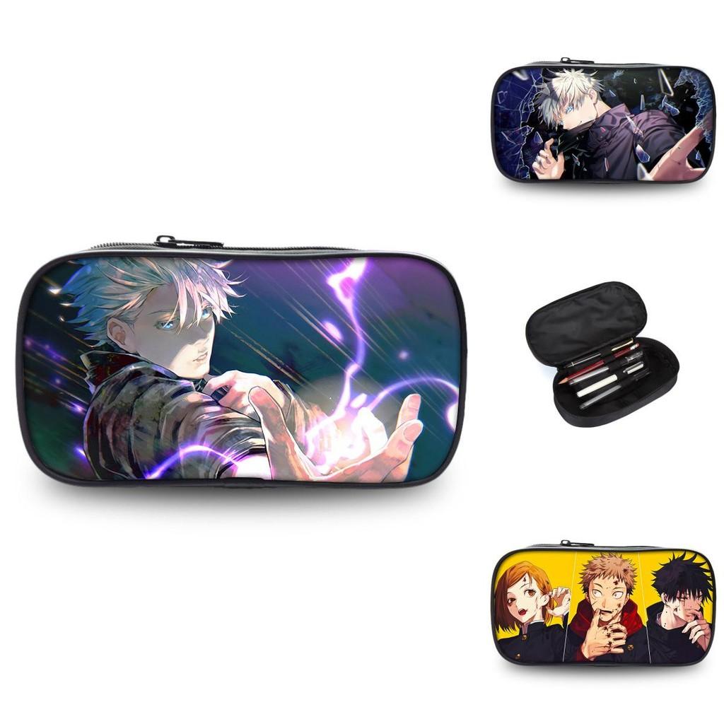 Jujutsu Kaisen Pojemny piórnik Oxford Stylowy piórnik z nadrukiem anime Torba na artykuły papiernicze