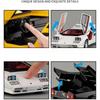 Simulation 1/24 Lambo Countach LP500S Super Sports Car Model Children's Diecast Toy Vehicle Sound and Light Miniature Voiture