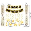 Ramadan Decorations 2026 Ramadan Banner Eid Mubarak 3D Honeycomb Paper Lanterns Holiday Wall Decor Muslim DIY Party Decoration