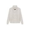 Fear of God Essentials Textured Solid High-Neck Long-Sleeve Pullover Knitwear Men Tops Wheat FOG-SS22-104