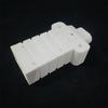 High-Temp Resistant 95 Alumina Ceramic Grooved & Drilled Insulating Box-Shaped Parts
