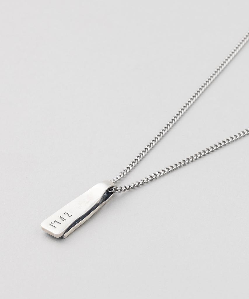Maz Silver Lettering Two-Way Necklace