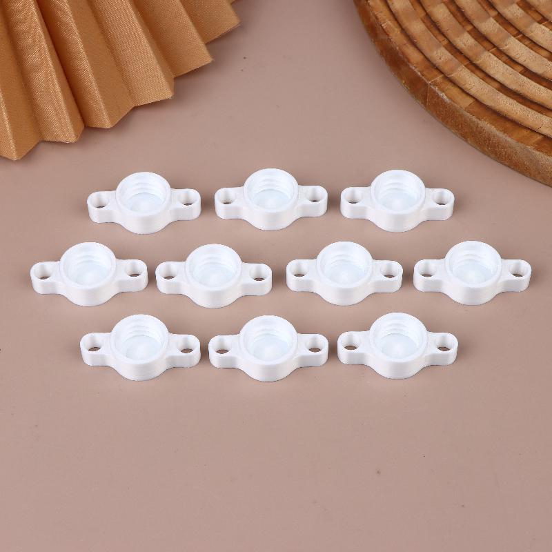 New 10PCS Orange Glass Glue Caps - Durable Plastic Sealing Caps For Standard Glue Bottles, Portable Decoration Tools