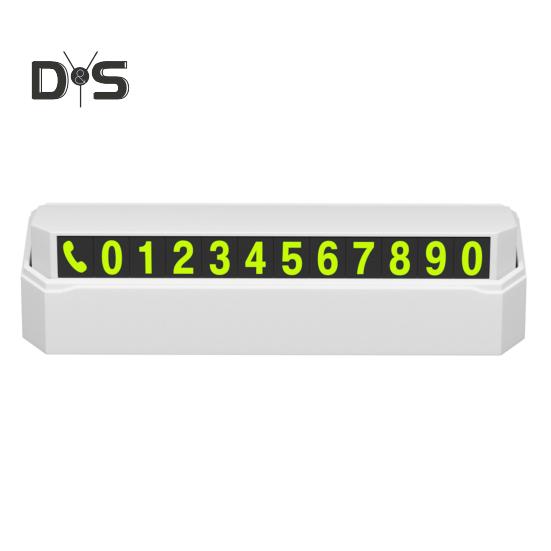 Stable Phone Number Plate Convenient Practical Pressing Style Phone Number Plate