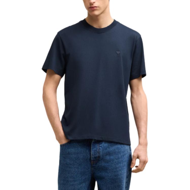 Amiparis logo-embroidered T-shirt BFUTS003724-430
