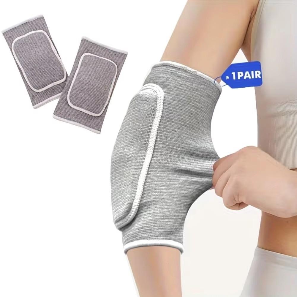1 Pair Breathable Compression Elbow Brace Support Arm Sleeve Protector  for Men and Women