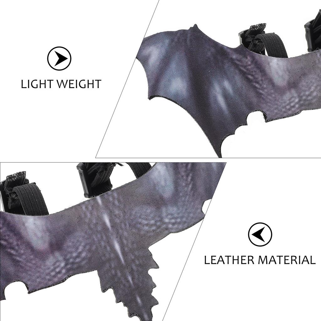Wing-Shaped Reptile Chest Harness Adjustable Comfortable Vest Training Harness for Outdoor Small Lizards Iguanas Bearded