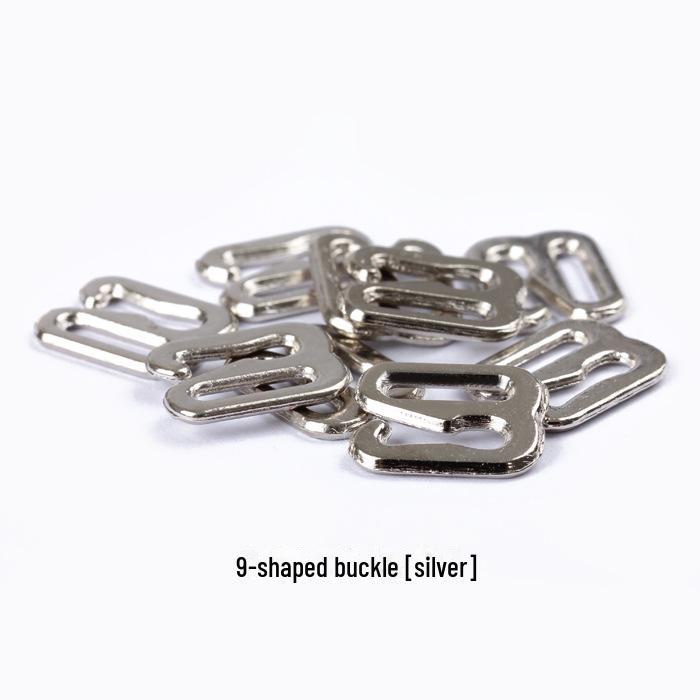 Underwear Adjustable Metal Buckle Bra Ring for DIY Clothing Accessories