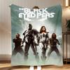 popular band Black Eyed Peas Throw Soft Coral Fleece Blanket 310gsm Fluffy Warm Throw for Sofa Bed Couch Bedroom Decor