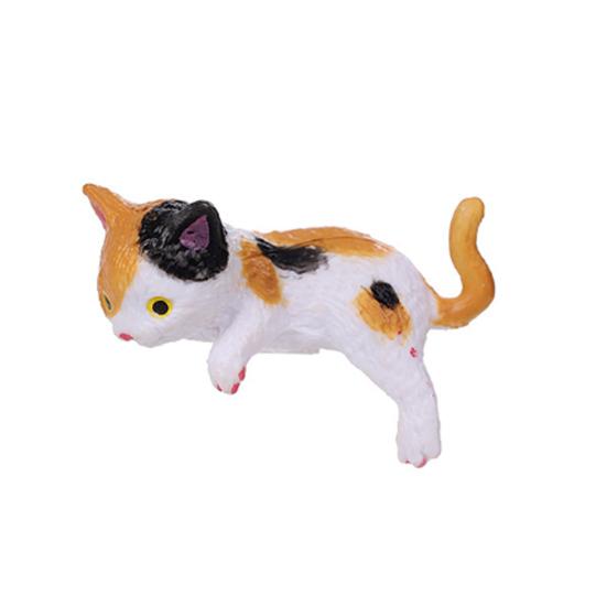 Χαριτωμένο Φιγουρίνι Γάτας Διακόσμηση Οθόνης Υπολογιστή Μίνι Ρητινένιο Στολίδι Γάτας Διακόσμηση Ταμπλό Αυτοκινήτου για Σπίτι Γραφείο Γραφείο Διακόσμηση Αυτοκινήτου