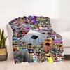 Roblox 419 Blanket Comfortable Suitable for Livingroom Chair Office for All Seasons Stylish Decor Ideal Gift for Friends Family Couples Picnic