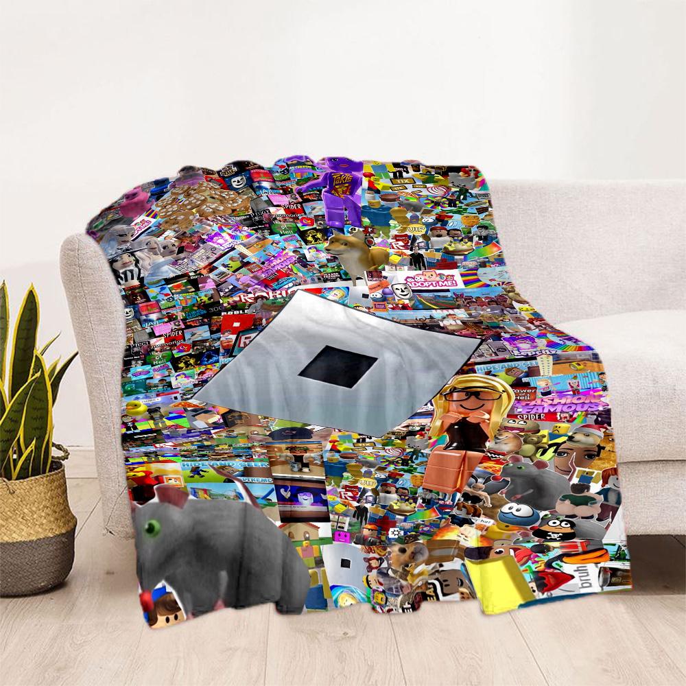 Roblox 419 Blanket Comfortable Suitable for Livingroom Chair Office for All Seasons Stylish Decor Ideal Gift for Friends Family Couples Picnic