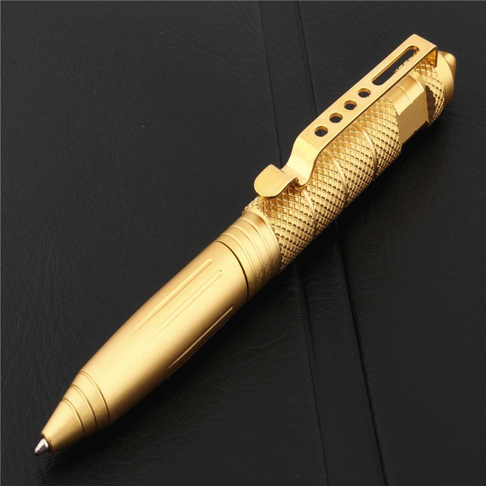 Tungsten Steel Tactical Pen with Window Breaker & EDC Ballpoint