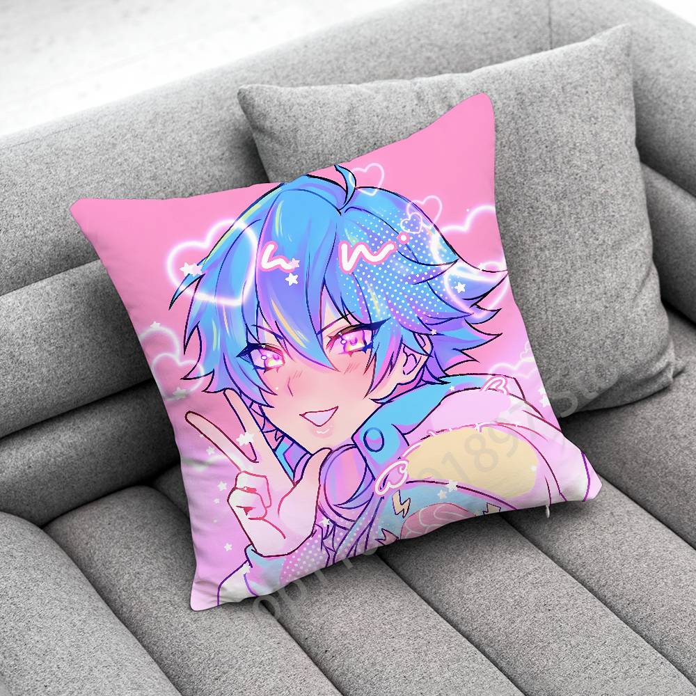 D-Dramatical M-Murder Aoba Seragaki Throw Pillow Case For 55x55cm 30x30cm 50x50cm 45x45cm 40x40cm Square Chair Pillowcase Case