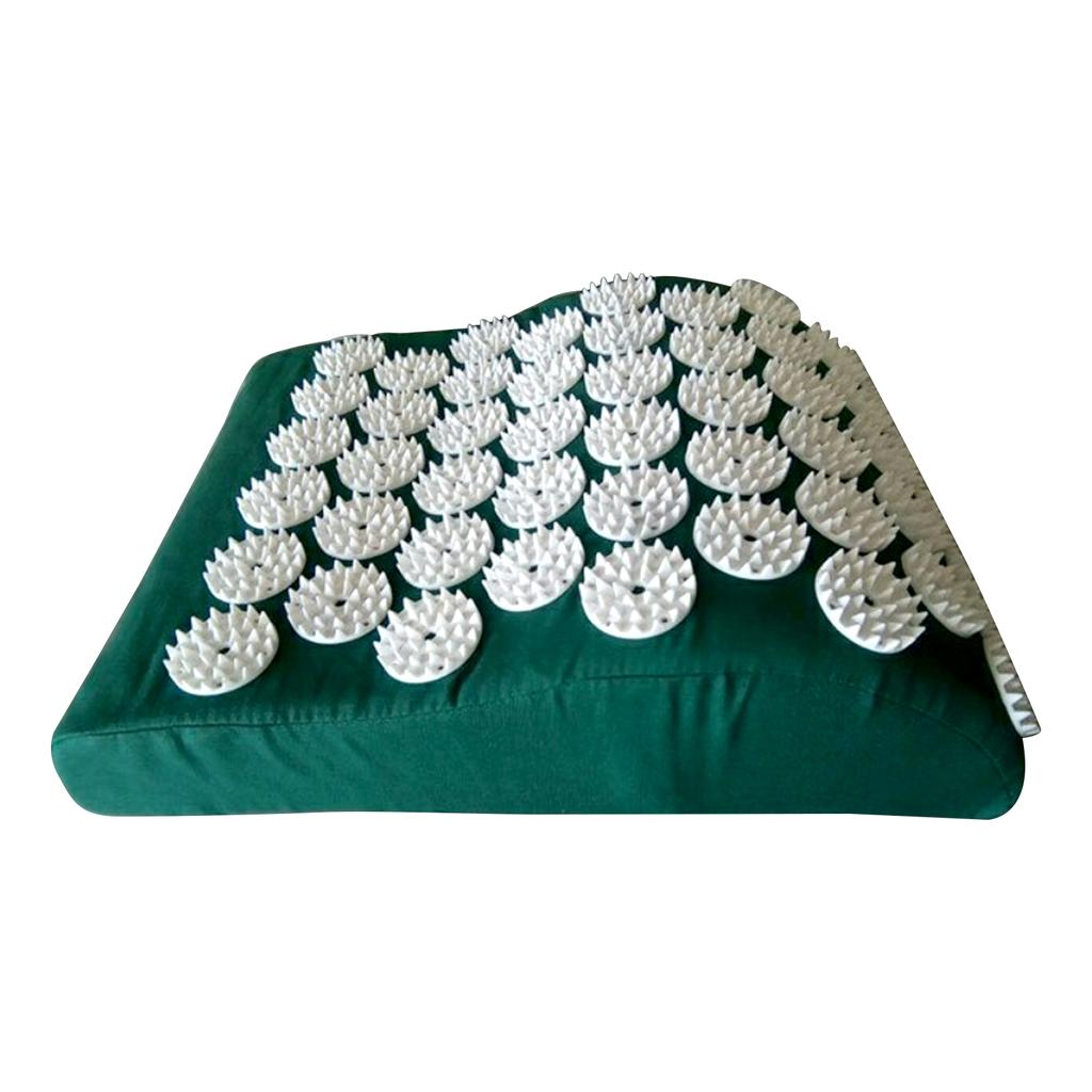 Low Back Pillow With Large Touchpoints Rectangle Home Acupressure Pillow Washable Stress Relief Pillow For Back Pain