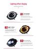 BMW Mini R56/R55 LED Headlight Assembly with DRL and Turn Signal Lens