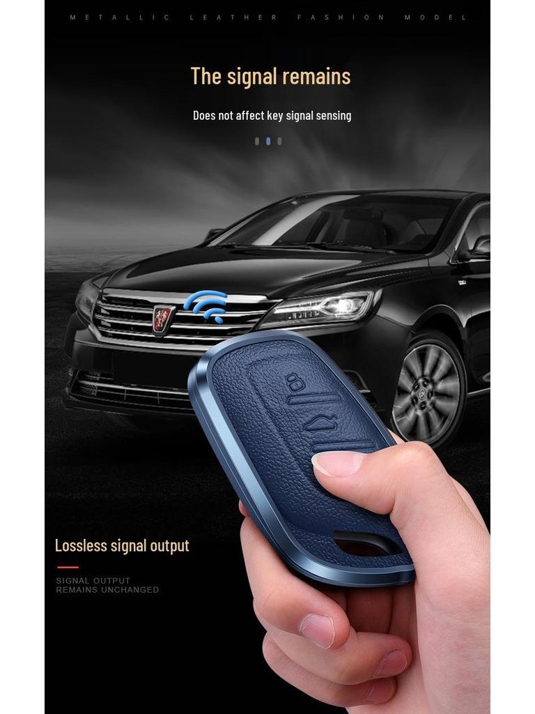 Roewe Key Case for Clever RX3/RX8/350/550/E50 - Car Key Bag & Shell
